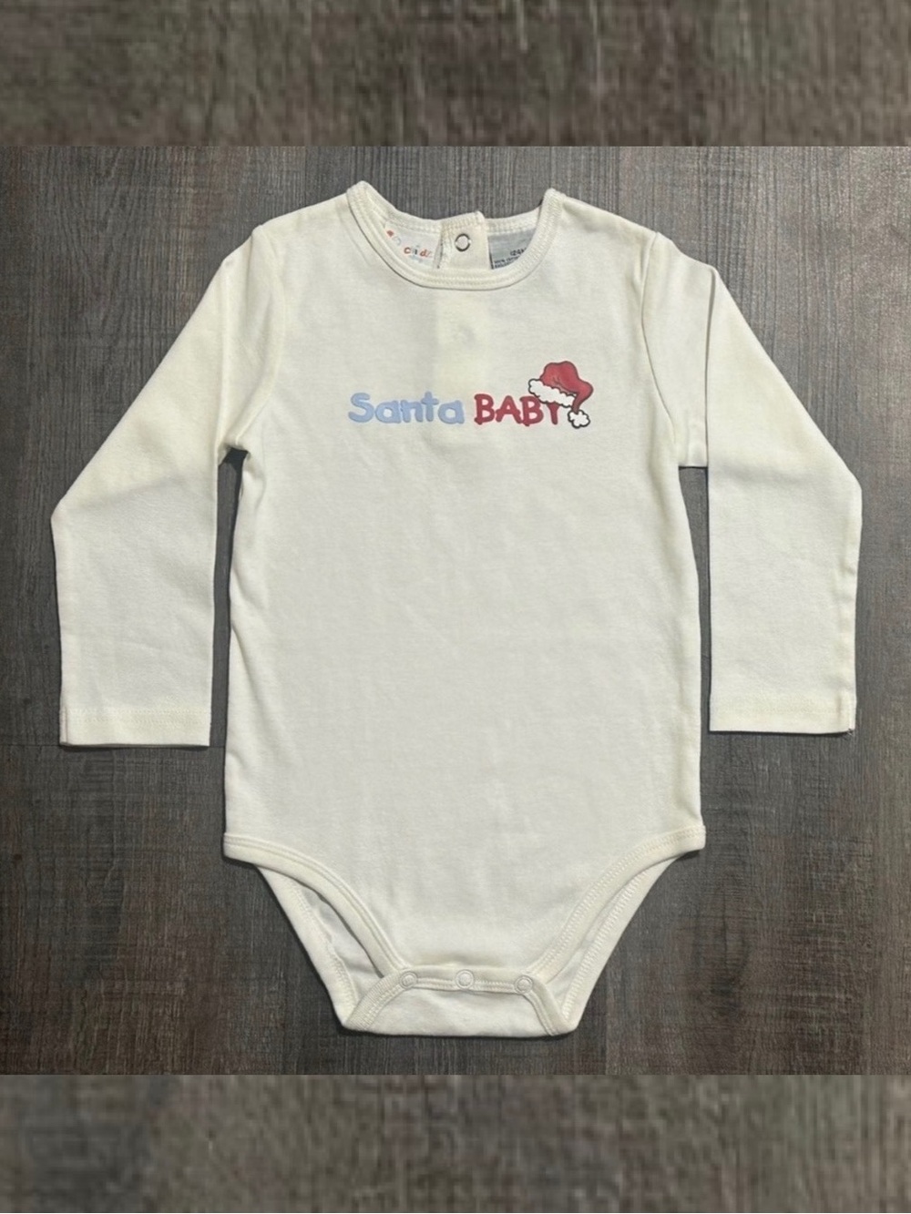 💞 New Baby & Toddler Size 24 Months Santa Baby Christmas Holiday Onesie Bodysuit